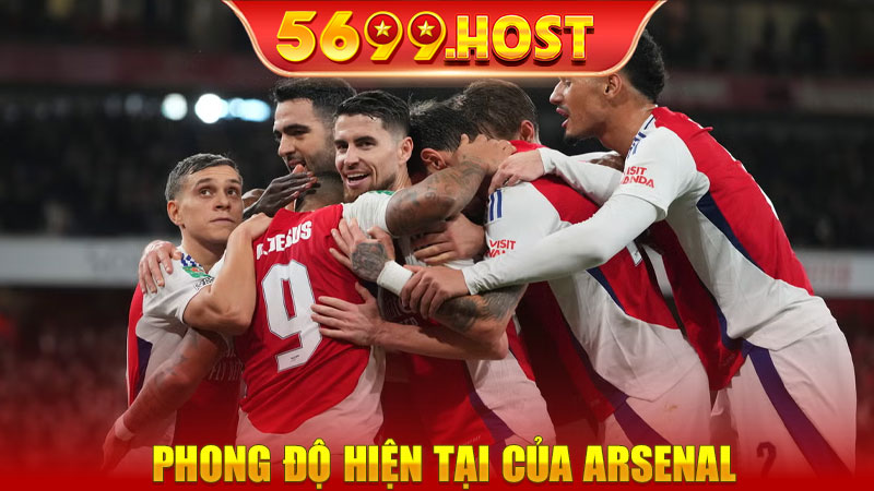 Phong độ hiện tại của Arsenal: Mạch thắng liên tục